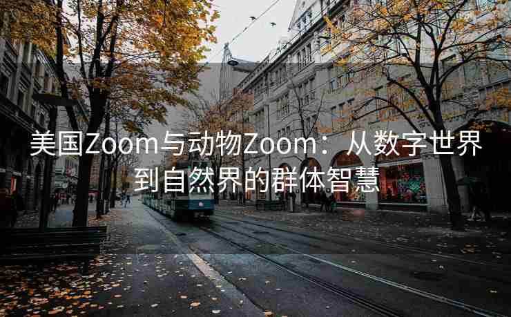 美国Zoom与动物Zoom：从数字世界到自然界的群体智慧